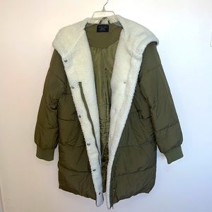 {Love Tree} Olive Green Coat